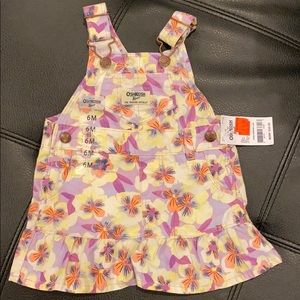 OSHKOSH BIGOSH baby girl jumper dress. 6 months